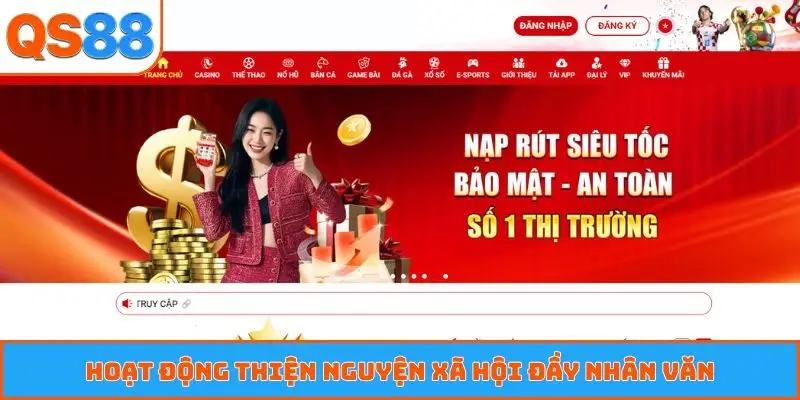 Hoạt động thiện nguyện xã hội đầy nhân văn