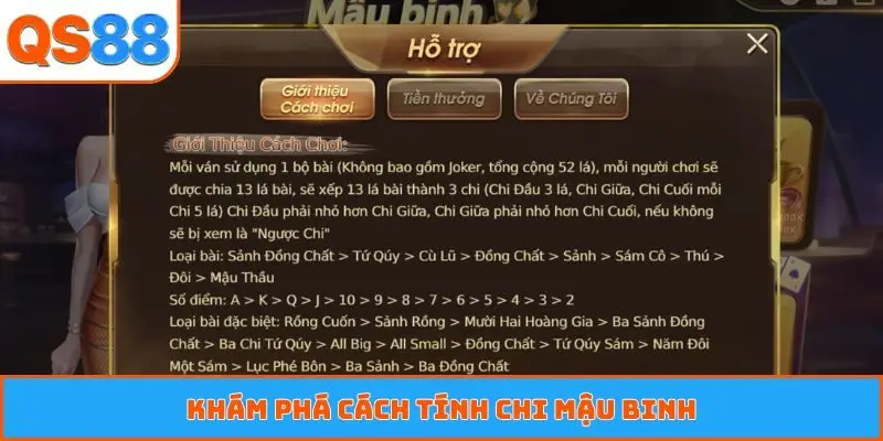 Khám phá cách tính chi mậu binh